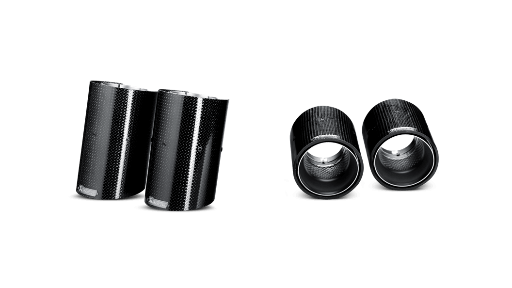 E92 / E93 M3 Evolution Exhaust System w/ Carbon Tail Pipe Set (Titanium)