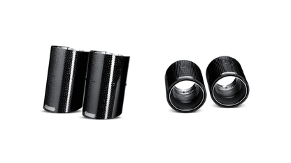 E92 / E93 M3 Evolution Exhaust System w/ Carbon Tail Pipe Set (Titanium)