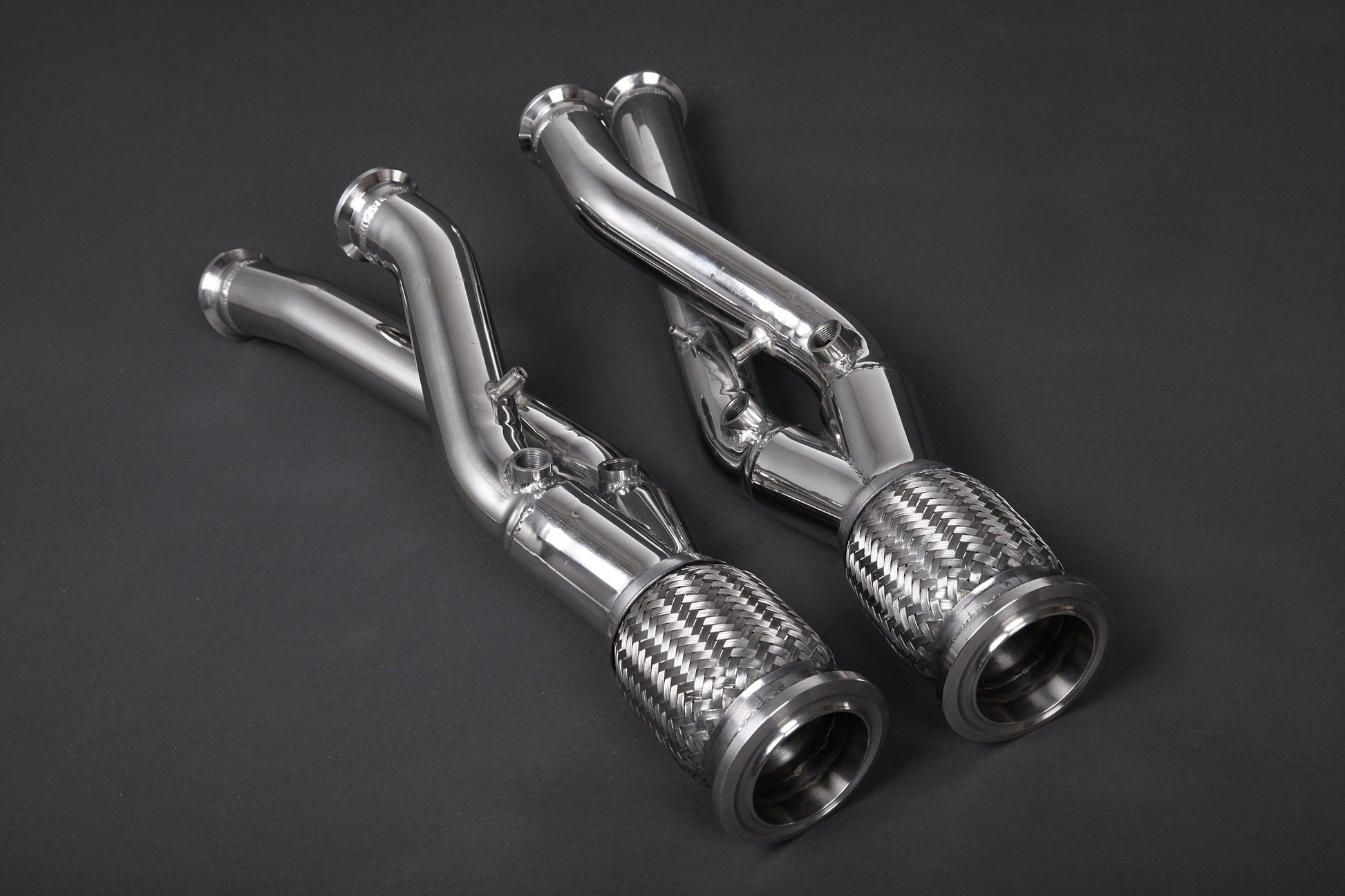 Lamborghini Aventador - Racing Spare Pipes + Heat Protection