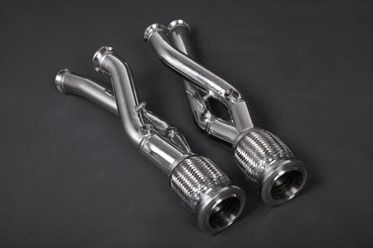 Lamborghini Aventador - Racing Spare Pipes + Heat Protection