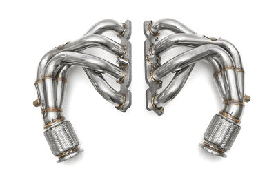 Fabspeed Ferrari 458 Italia Maxflo CHALLENGE STYLE dual outlet Performance Exhaust System (2010-2015)
