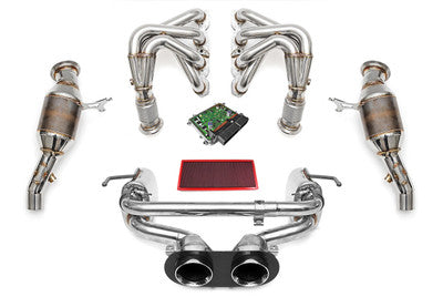 Fabspeed Ferrari 458 Italia Maxflo CHALLENGE STYLE dual outlet Performance Exhaust System (2010-2015)