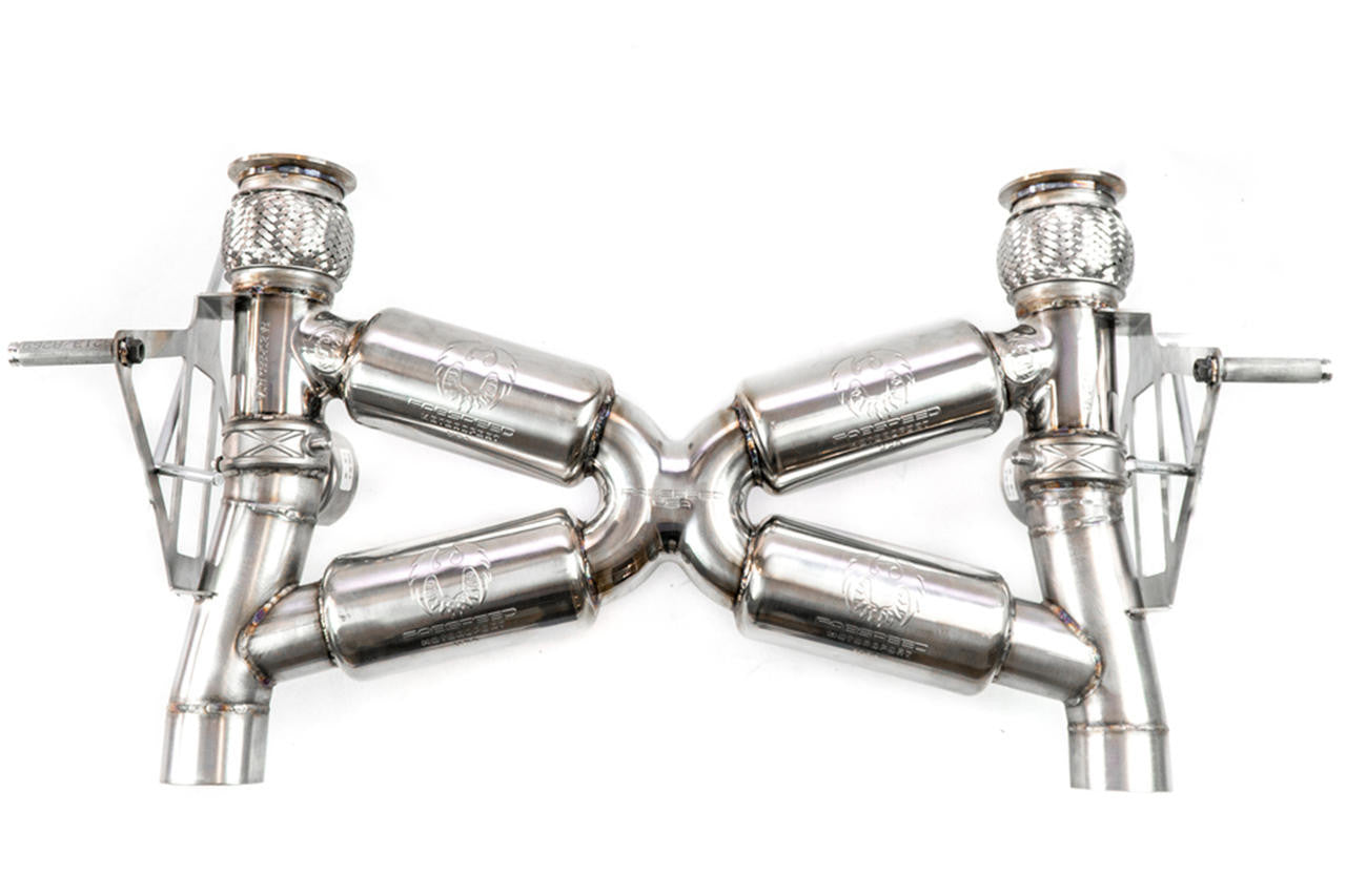 Fabspeed Lamborghini Huracan Valved Supersport X-Pipe Exhaust System