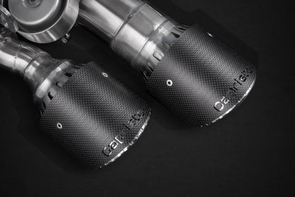 Porsche 971 Panamera GTS/Turbo/S - Valved Exhaust, Mid-Pipes + Carbon Tips (CES3)