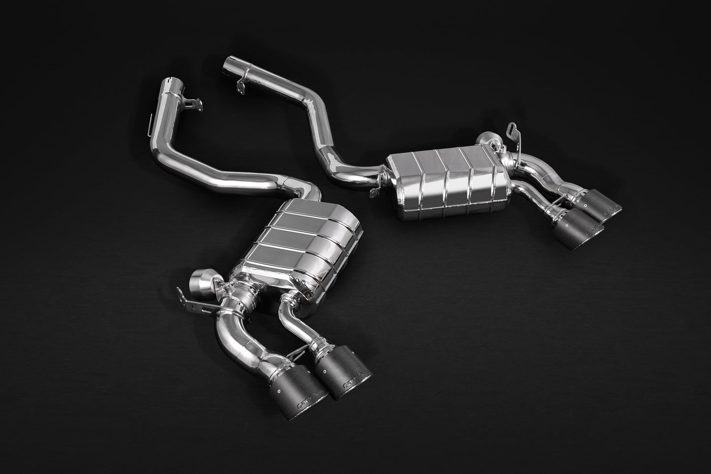 BMW X5/6M (F15/16) - Valved Exhaust, Mid-Pipes + Carbon Tips (CES3)
