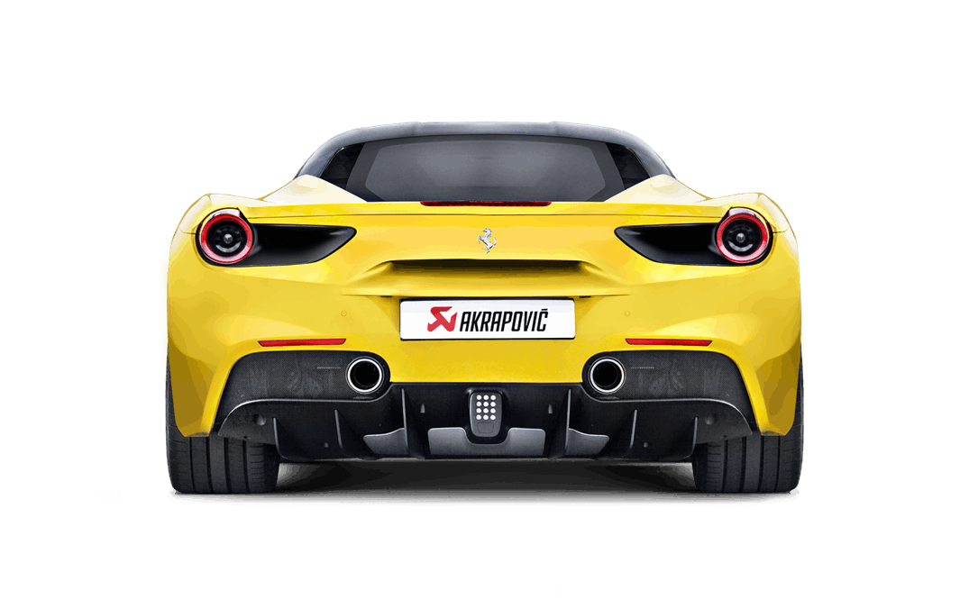 488 GTB / 488 Spider Slip-On Performance Exhaust