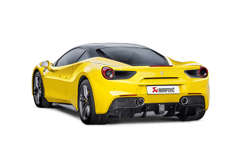 488 GTB / 488 Spider Slip-On Performance Exhaust