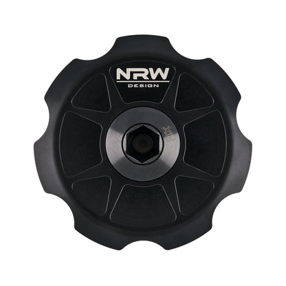 S58 Billet Multi Baffled Oil Cap with AN Swivel Option