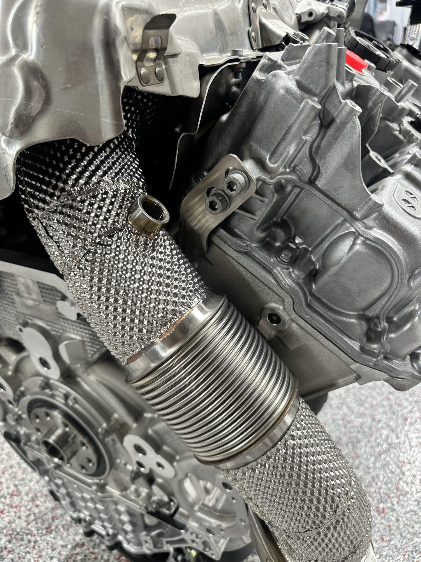 S68 G90 M5 Catless Race Downpipes