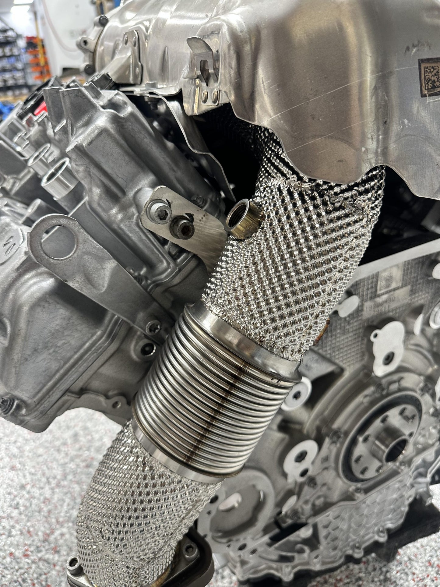 S68 G90 M5 Catless Race Downpipes