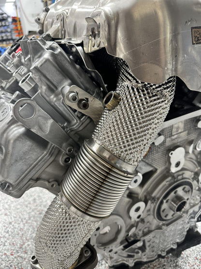 S68 G90 M5 Catless Race Downpipes