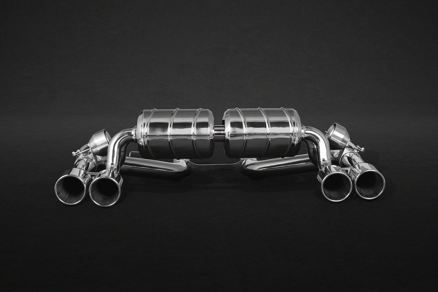BMW M2 (F87) - ECE Valved Exhaust w/ MidSilencer Spare Pipes + Stainless Tips (CES3)